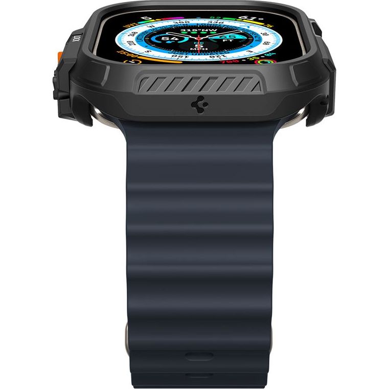 Etui Spigen Lock Fit do Apple Watch Ultra 2/1 49 mm, czarne